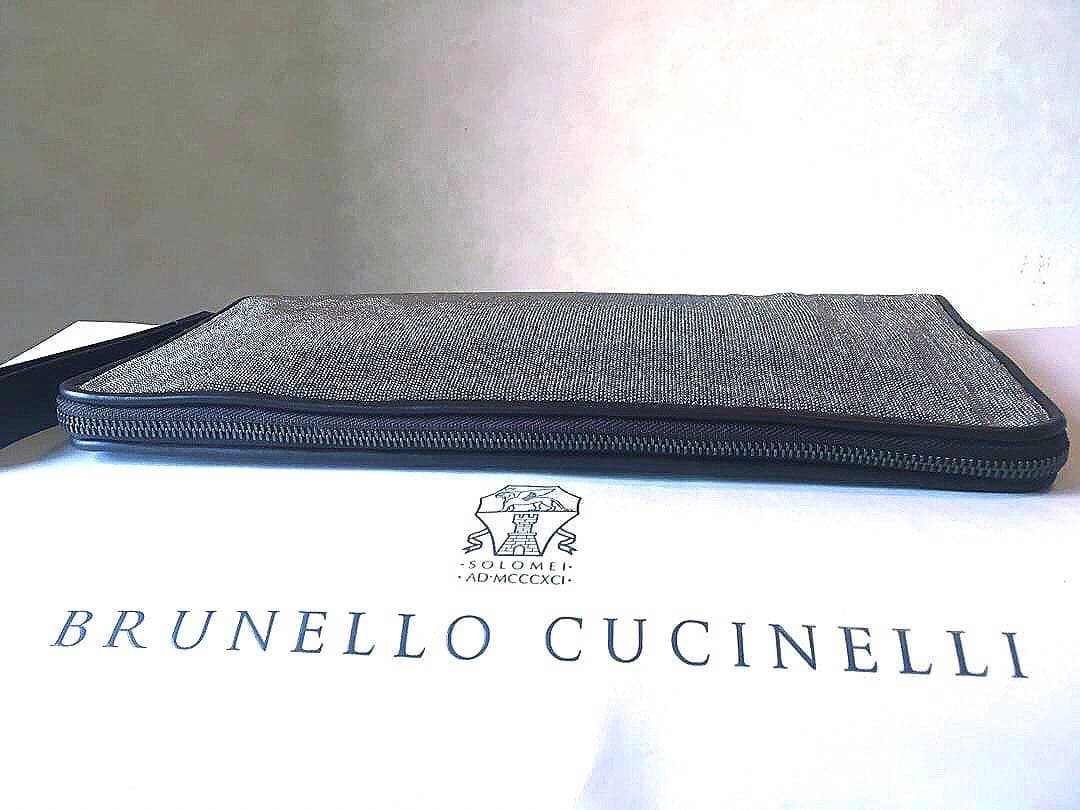 ※リクエストお値下げ※定価７０万ブルネロクチネリ全面モニーレクラッチバッグポーチ