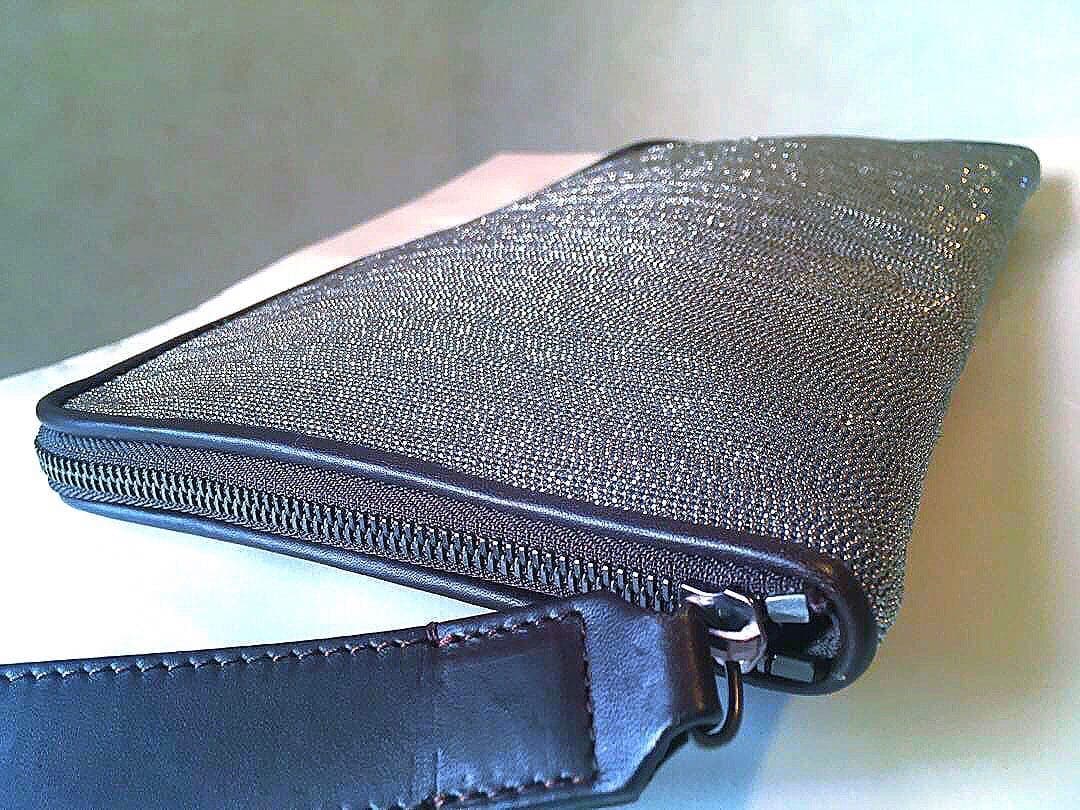 ※リクエストお値下げ※定価７０万ブルネロクチネリ全面モニーレクラッチバッグポーチ