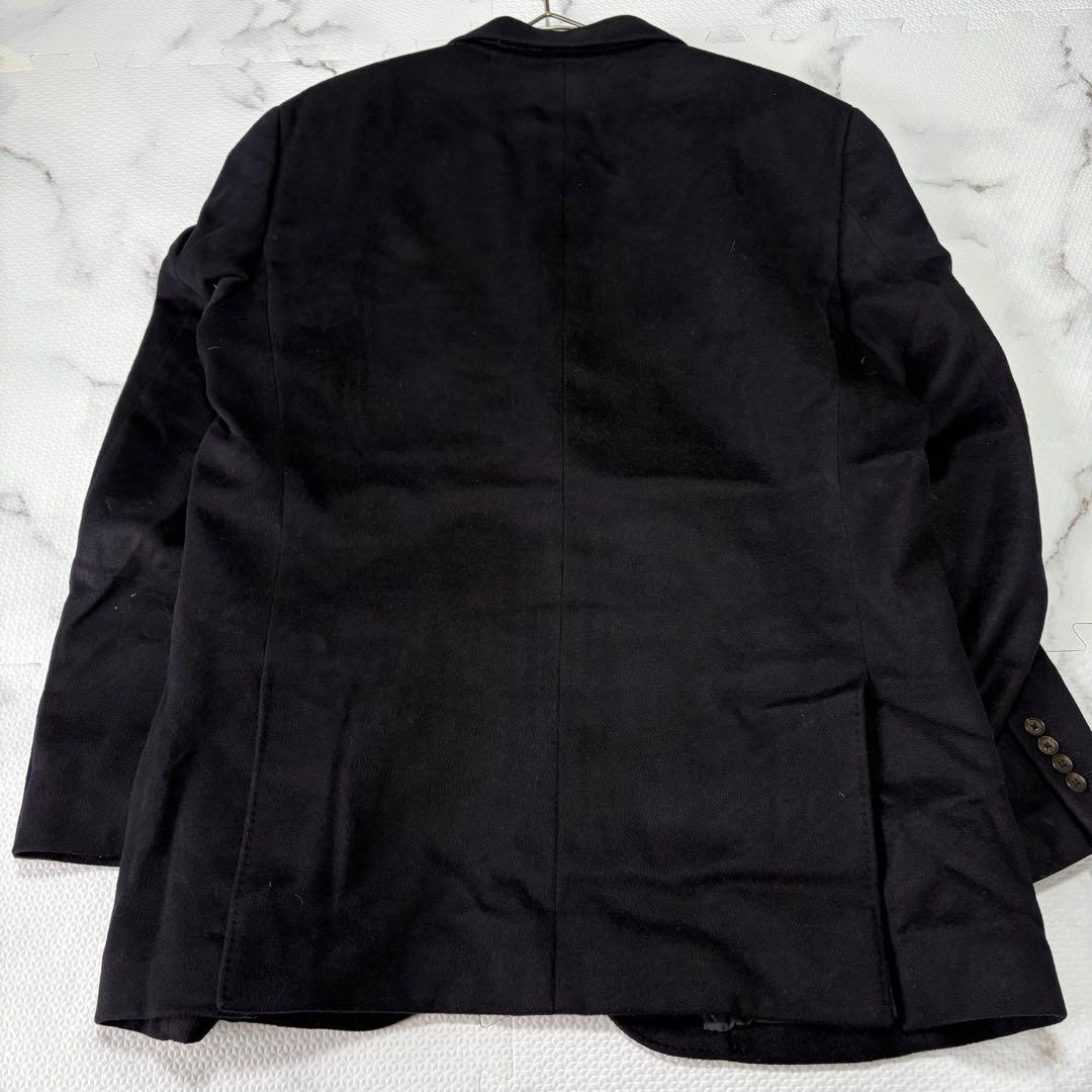 ✨大人気✨ Papas パパス　テーラードジャケットカシミア100% 紺XL