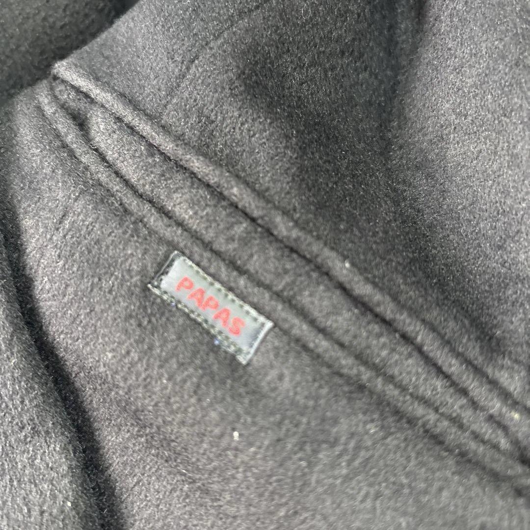 ✨大人気✨ Papas パパス　テーラードジャケットカシミア100% 紺XL