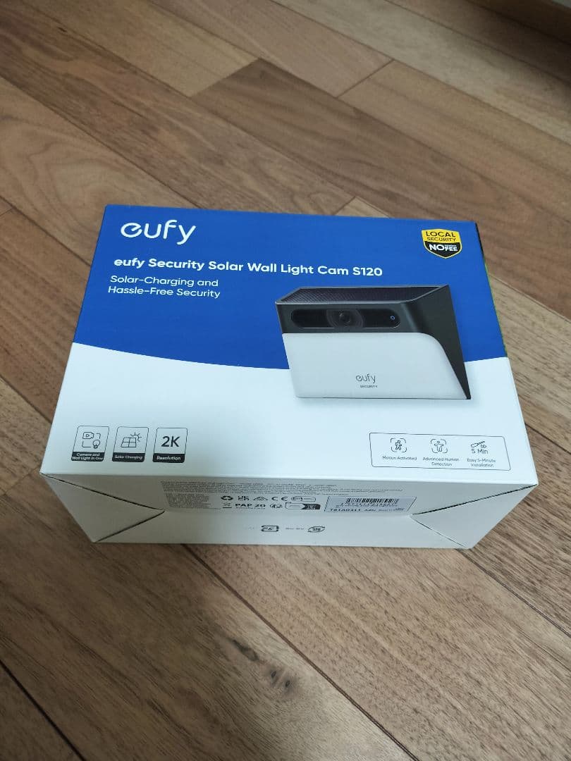 【新品未開封】Solar Wall Light Cam S120