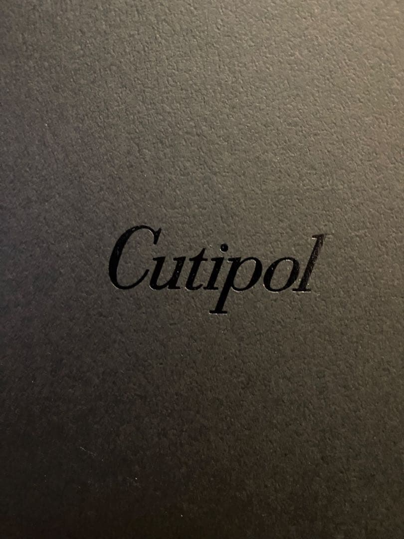 新品未使用　Cutipol GOA クチポール ゴア ブラックシルバー　6点