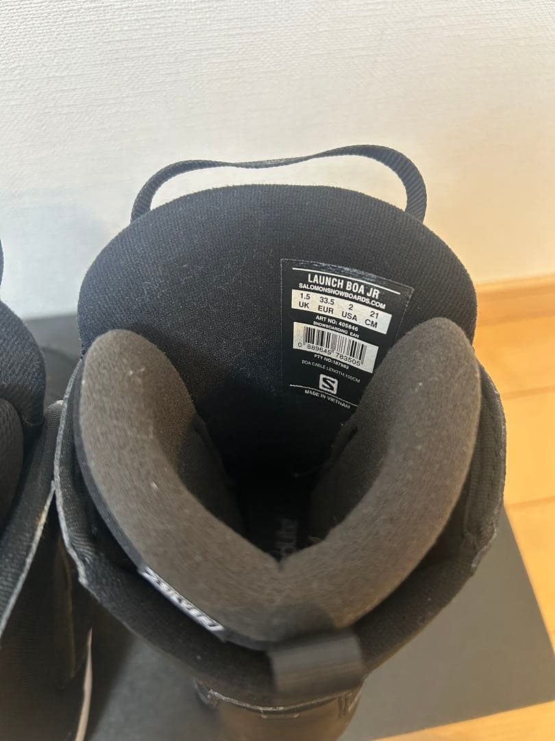 jr様　Salomon Launch Boa JR スノーボードブーツ 21cm