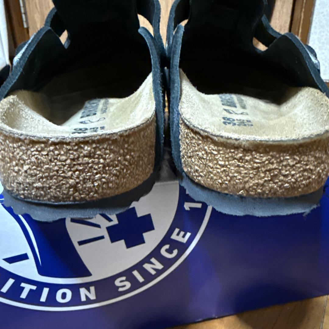 BIRKENSTOCK Boston 黒 38