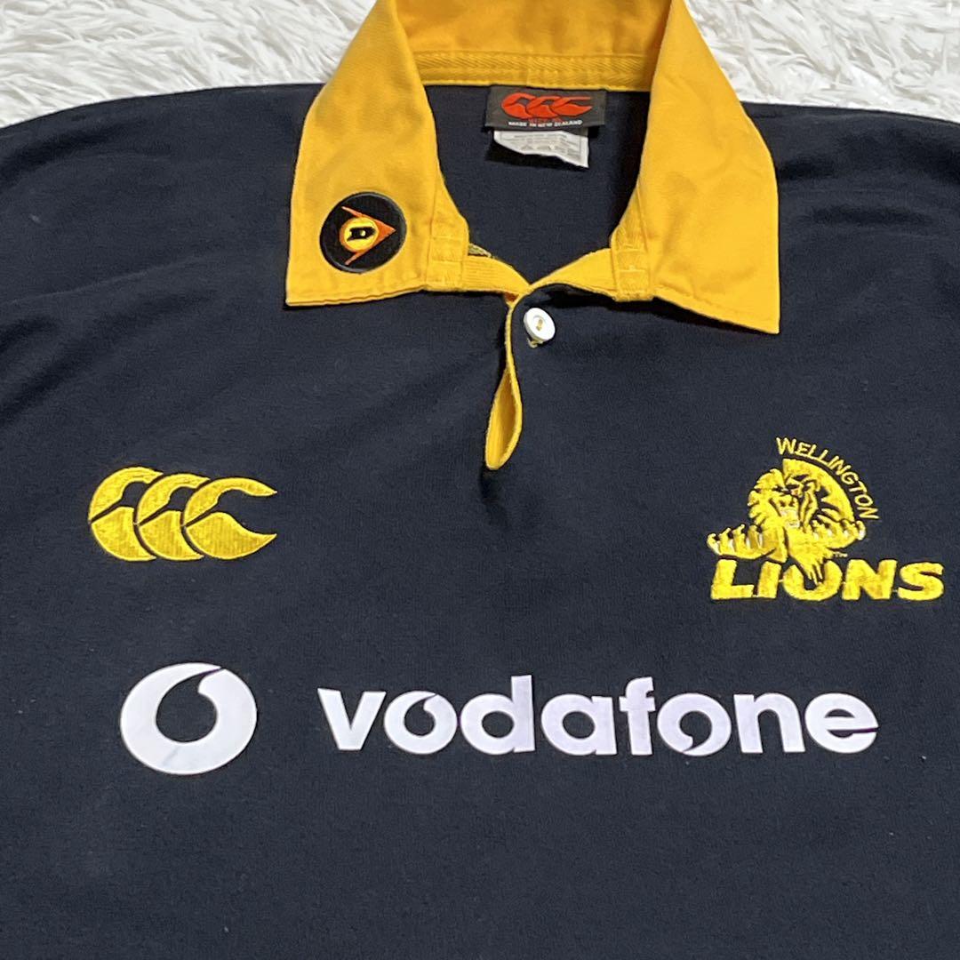 【ヴィンテージ】カンタベリーオブニュージーランド XL ライオンズ 刺繍 レア