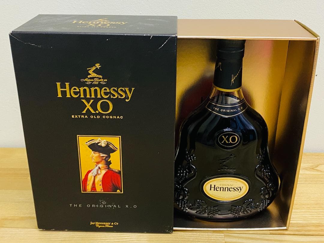 未開栓 Hennessy X.O ヘネシー ブランデー コニャック 箱入り