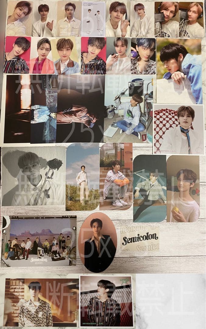 SEVENTEEN セブチ 公式 アルバム ヨントン サイン会 トレカ ジュン