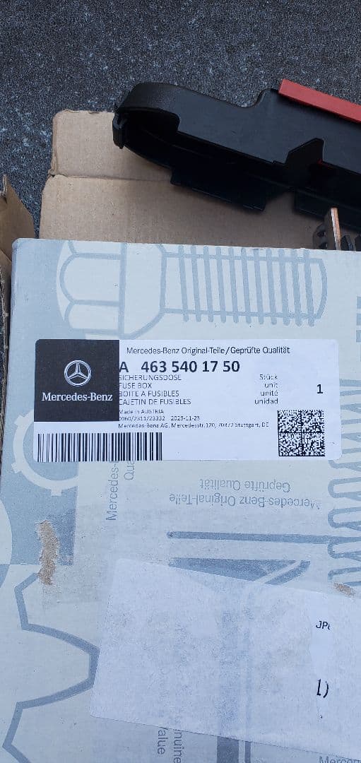 Mercedes-Benz 電装品 A 463 540 17 50