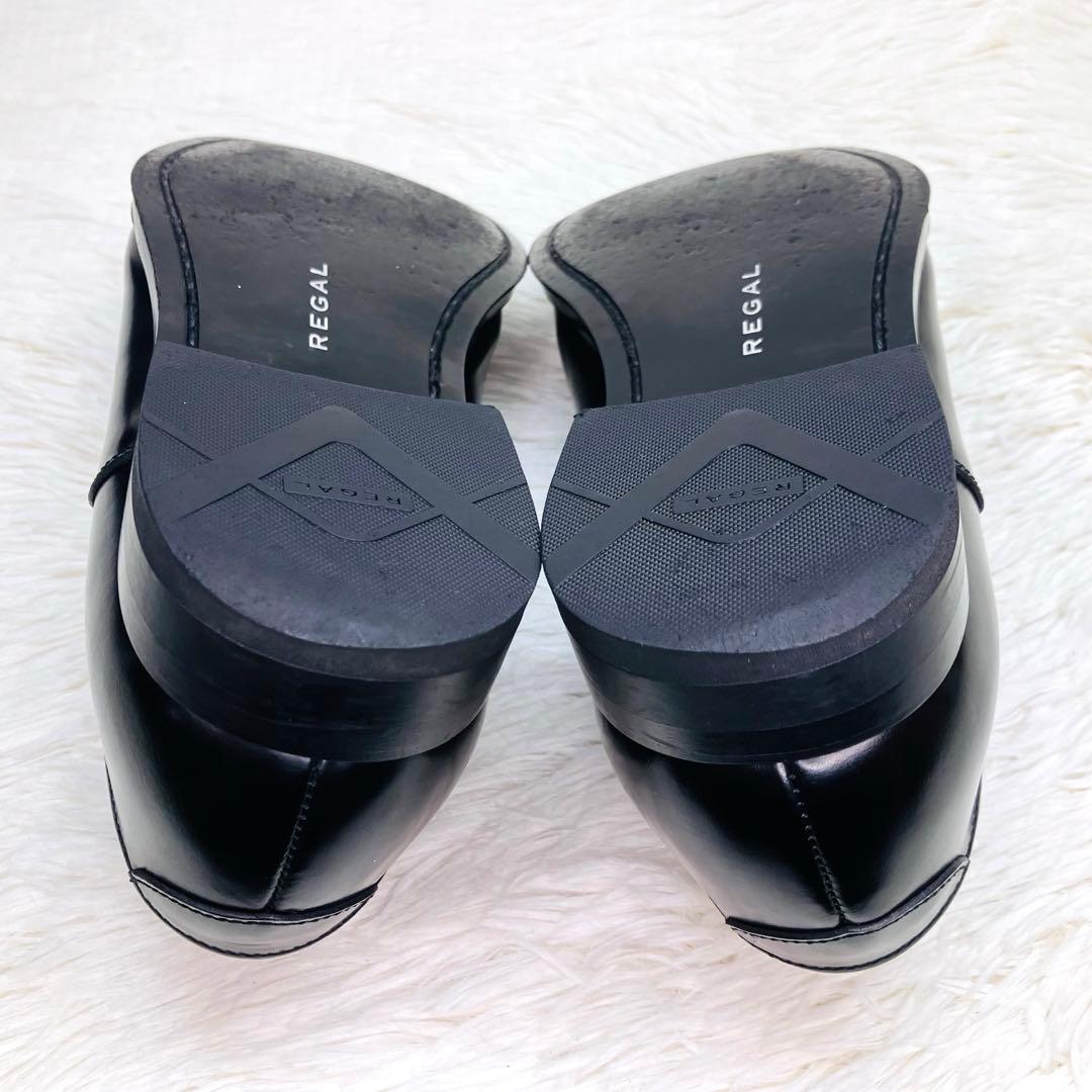 【極美品】REGAL 25㌢811R ストレートチップ ブラック　リーガル