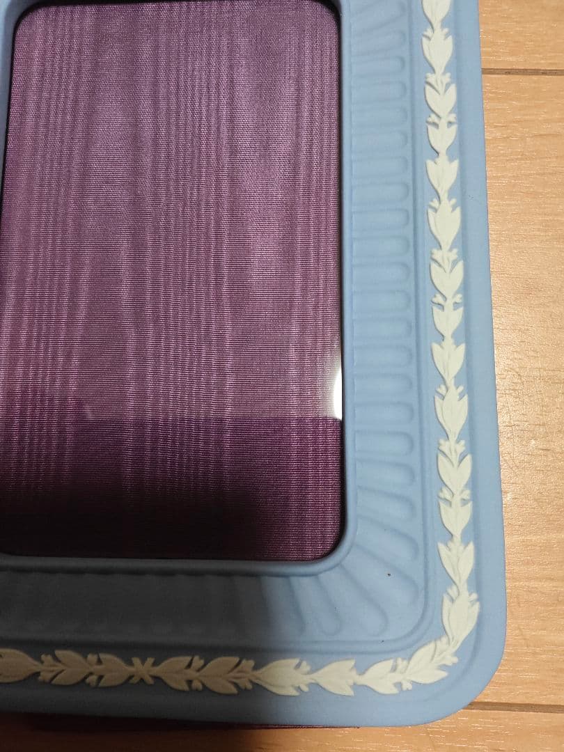 ウェッジウッド(ペールブルー)　ピクチャーフレーム　写真立て