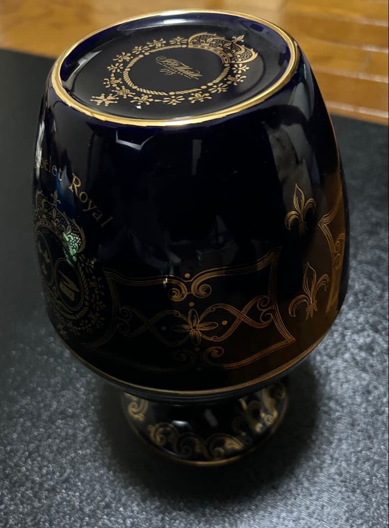 MARTELL Gobelet  未開栓／ロイヤルブルー陶器ボトル