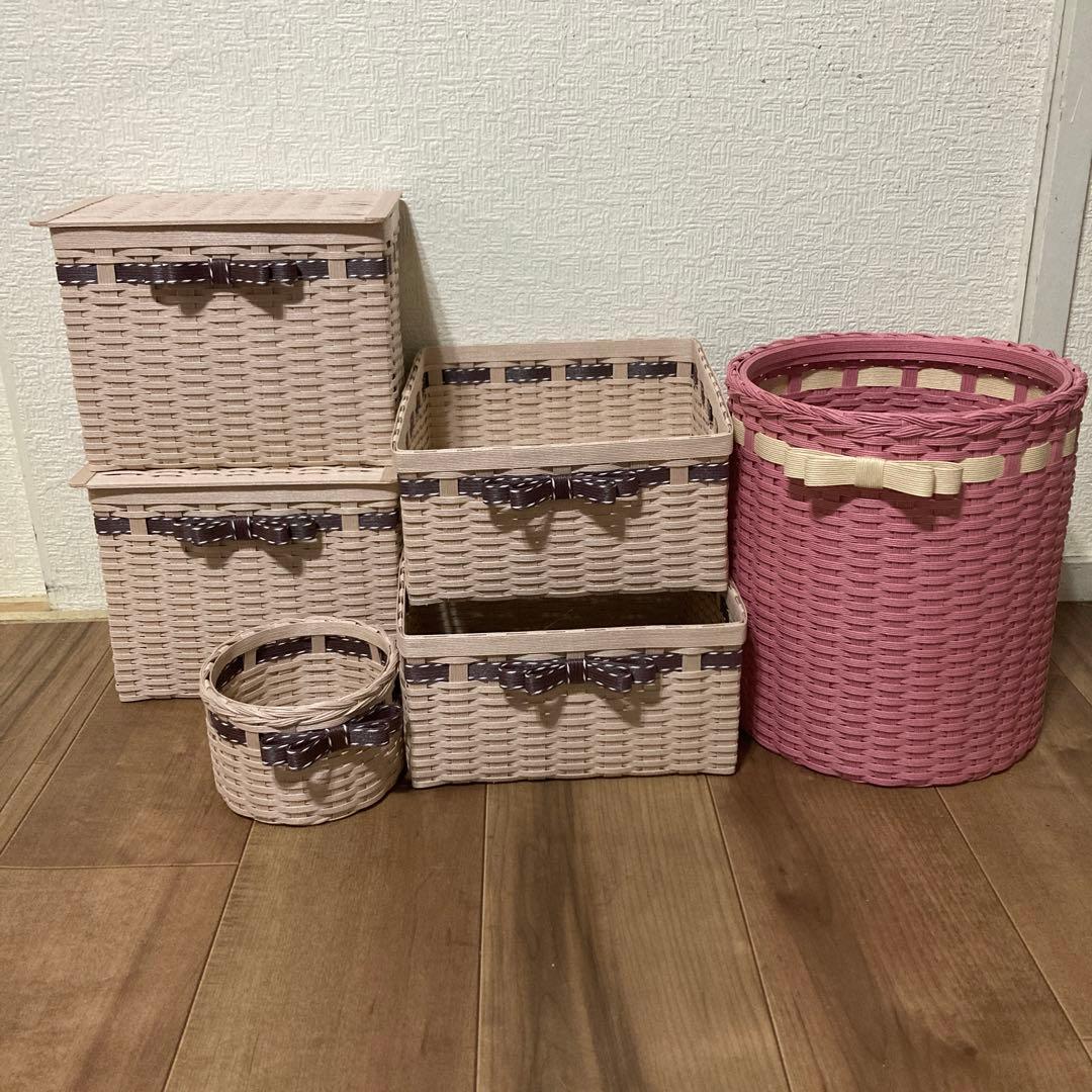 なこなこ25ページ　エコクラフト　クラフトバンド　小物入れ