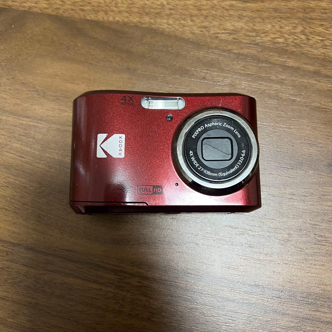 KODAK PIXPRO FZ45 デジタルカメラ レッド
