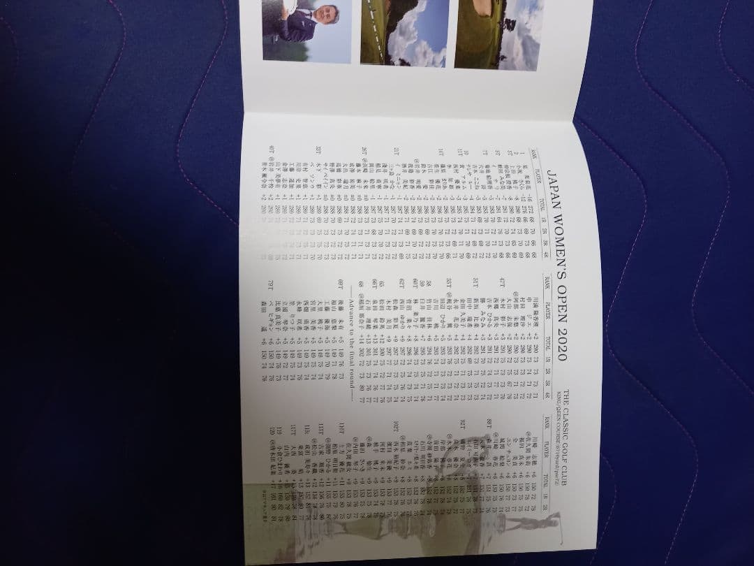 原英莉花プロサイン　優勝2020年日本女子オープンキャップ(JGA)、記念ボール