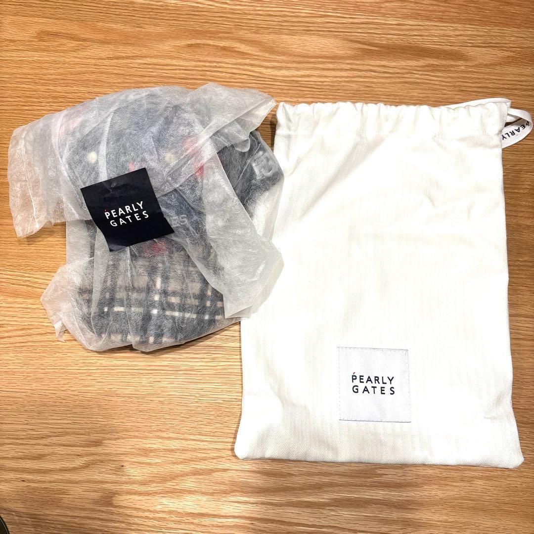 ⭐︎パーリーゲイツキャップ⭐︎新品未使用マルチチェック柄(UNISEX)