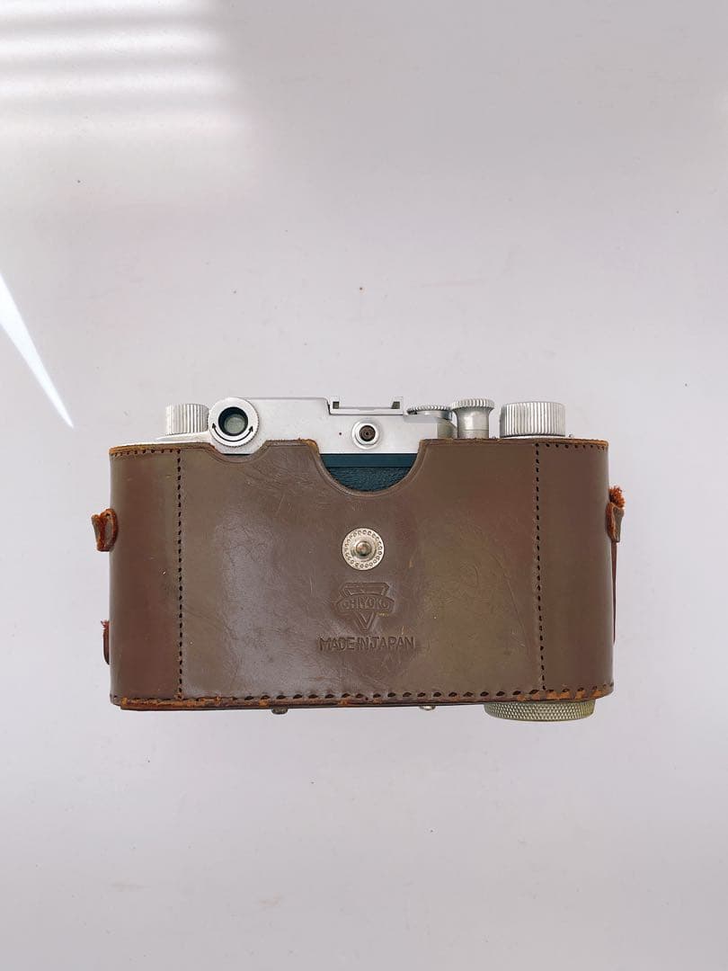 Minolta-35 レンジファインダーカメラ 純正革ケース付 現状品