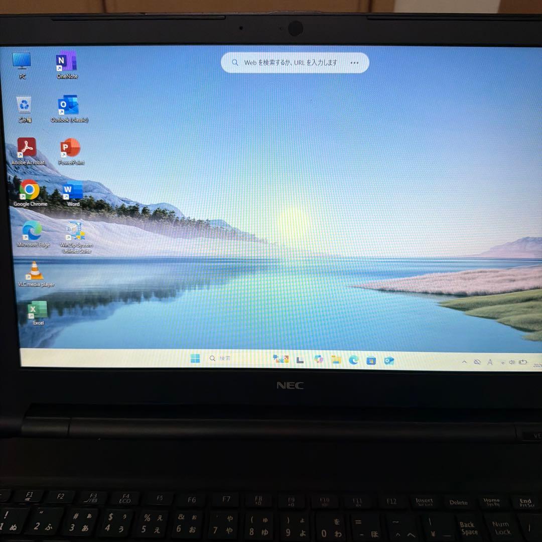 NEC ノートパソコン 15.6インチ ブラック