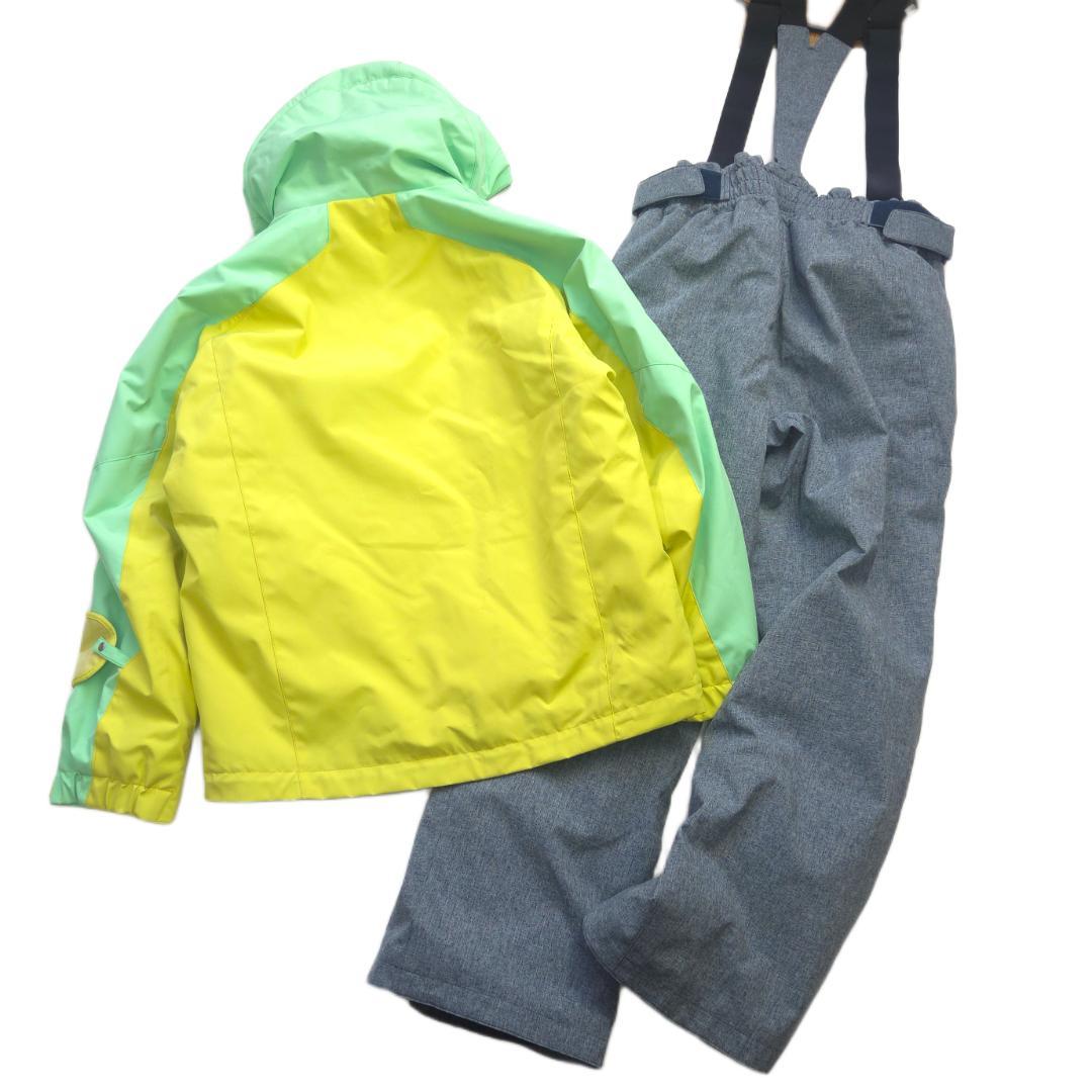 デサント　スキーウェア　上下　セット　メンズ　M　綺麗色　グリーン　冬