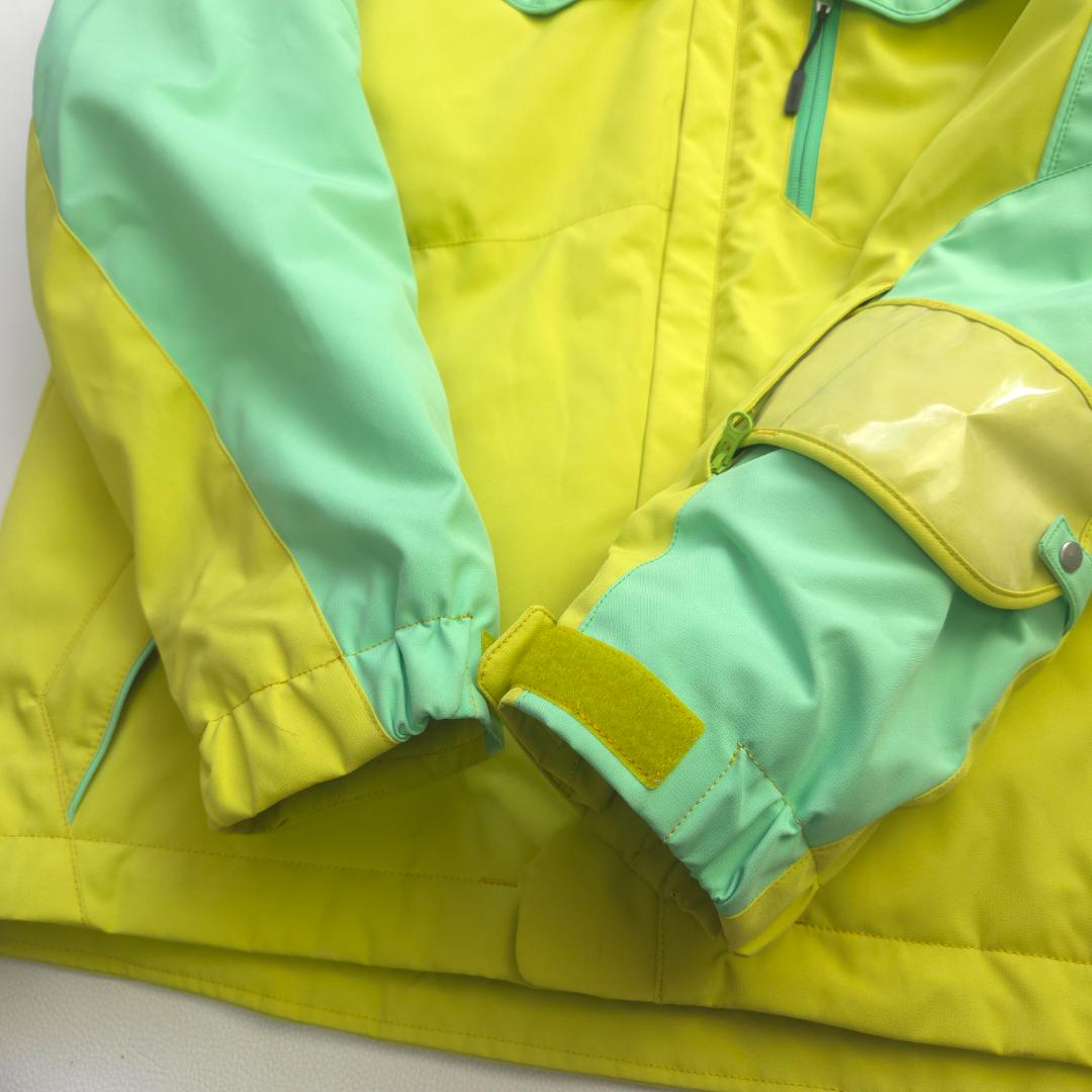 デサント　スキーウェア　上下　セット　メンズ　M　綺麗色　グリーン　冬