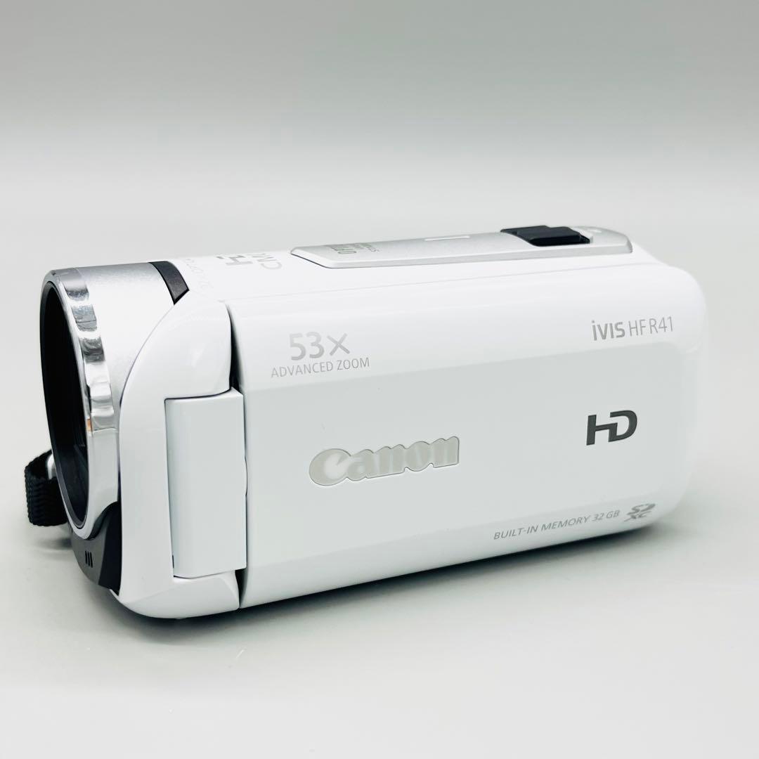 【美品】Canon iVIS HFR41 デジタルビデオカメラ
