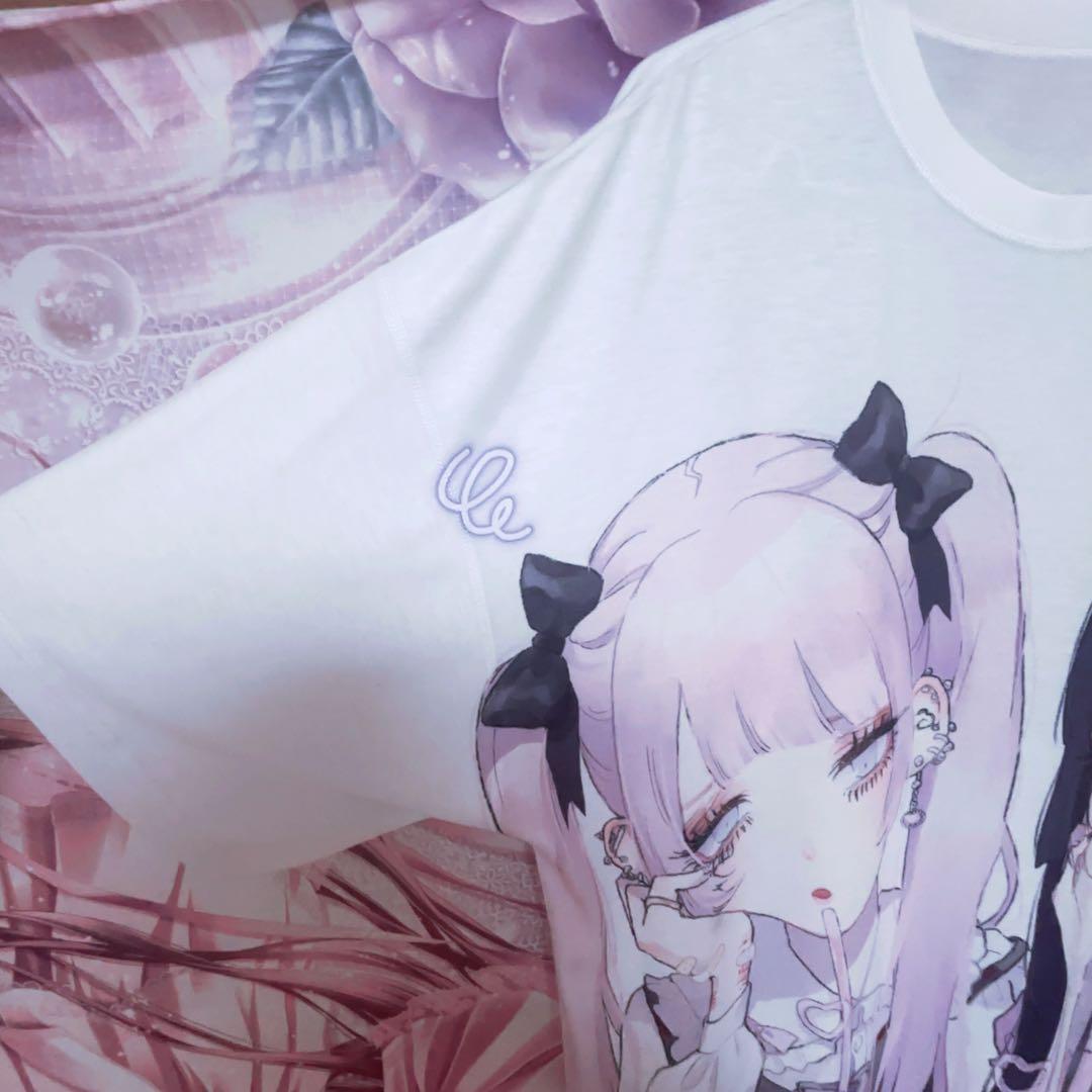 ねぎ negi 地雷ズ フルグラフィックTシャツ XL 量産型 ホス狂 地雷