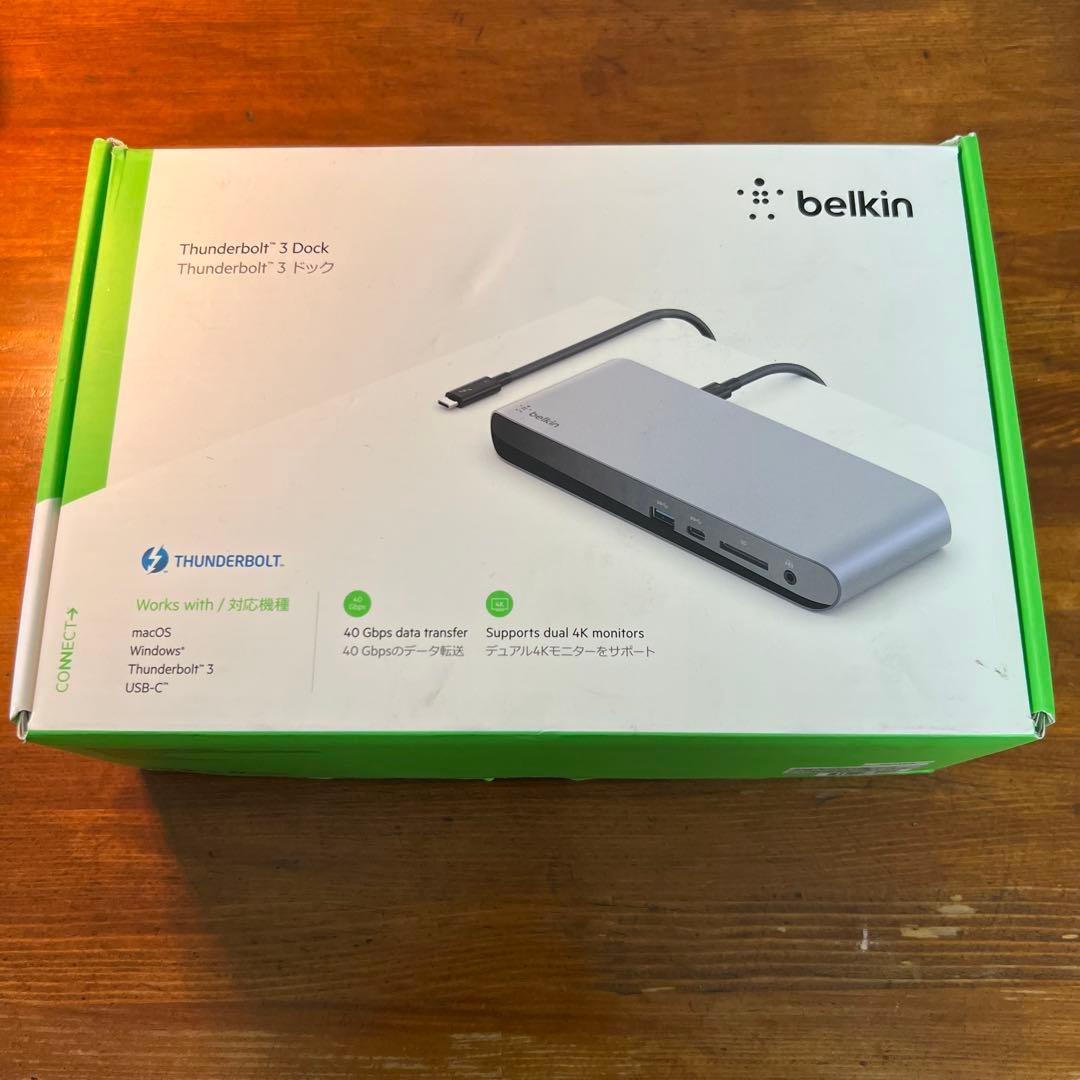 Belkin Thunderbolt 3 Dock USBハブ