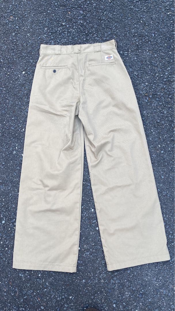 Dickies×ok.soon ワイドチノ ベージュ