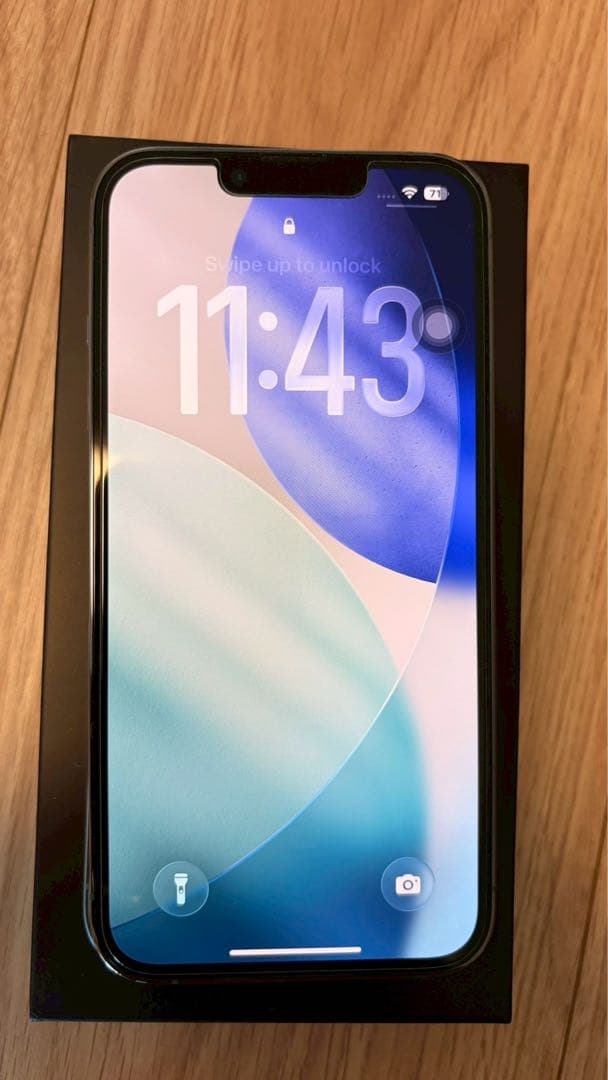 美品　iPhone13Pro シエラブルー　128GB SIMフリー　箱つき