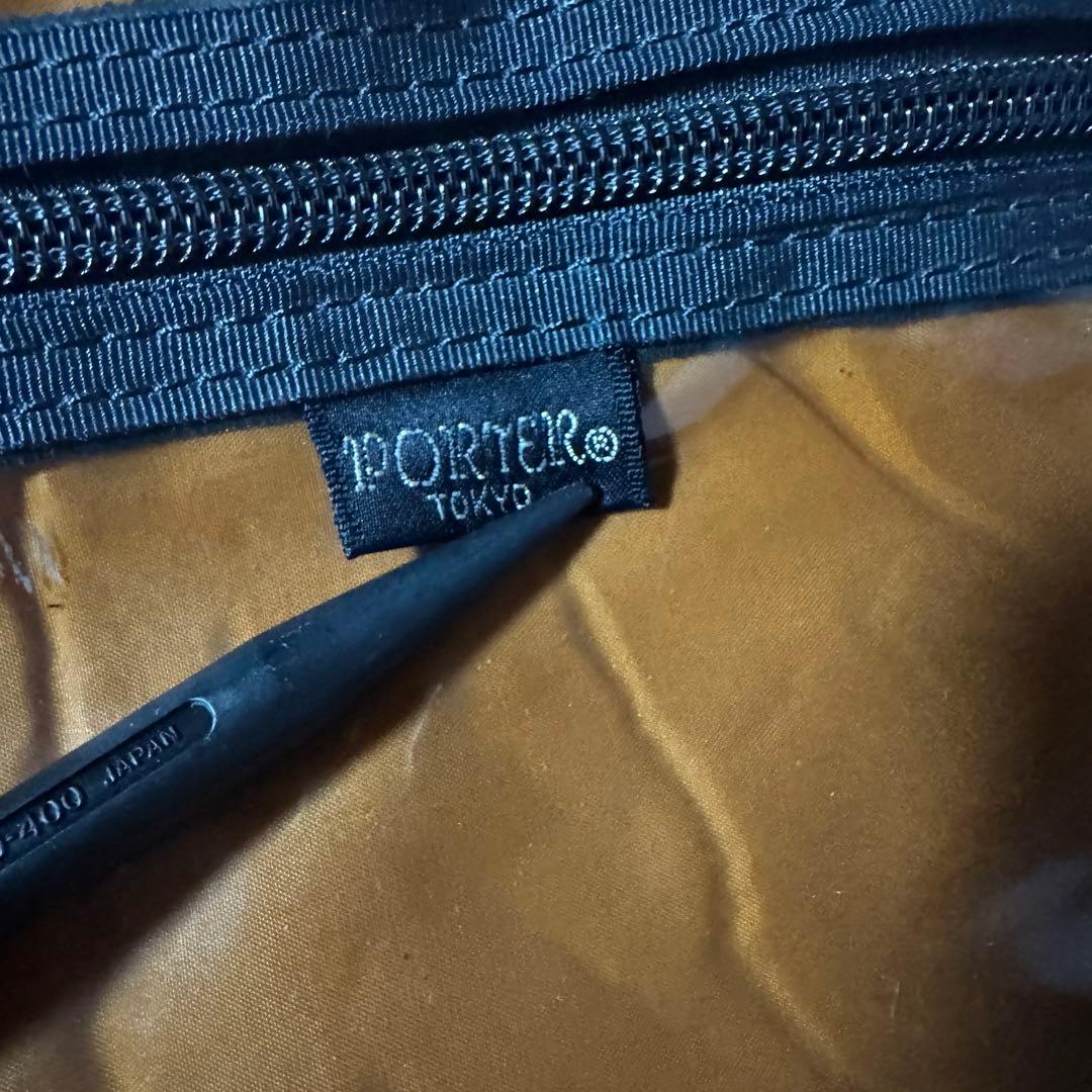 PORTER タンカー オーバーナイト ブリーフケース 2層 大容量 ボストン