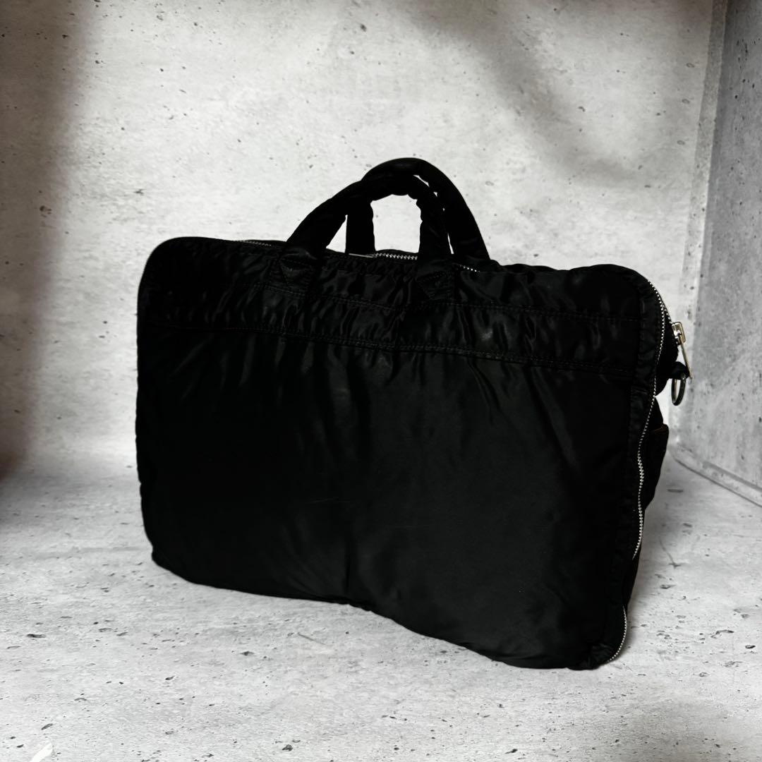 PORTER タンカー オーバーナイト ブリーフケース 2層 大容量 ボストン