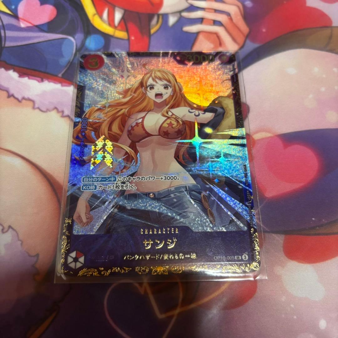 サンジ　(ナミ) フラッグシップ　優勝　プロモ　未開封 ワンピースカード