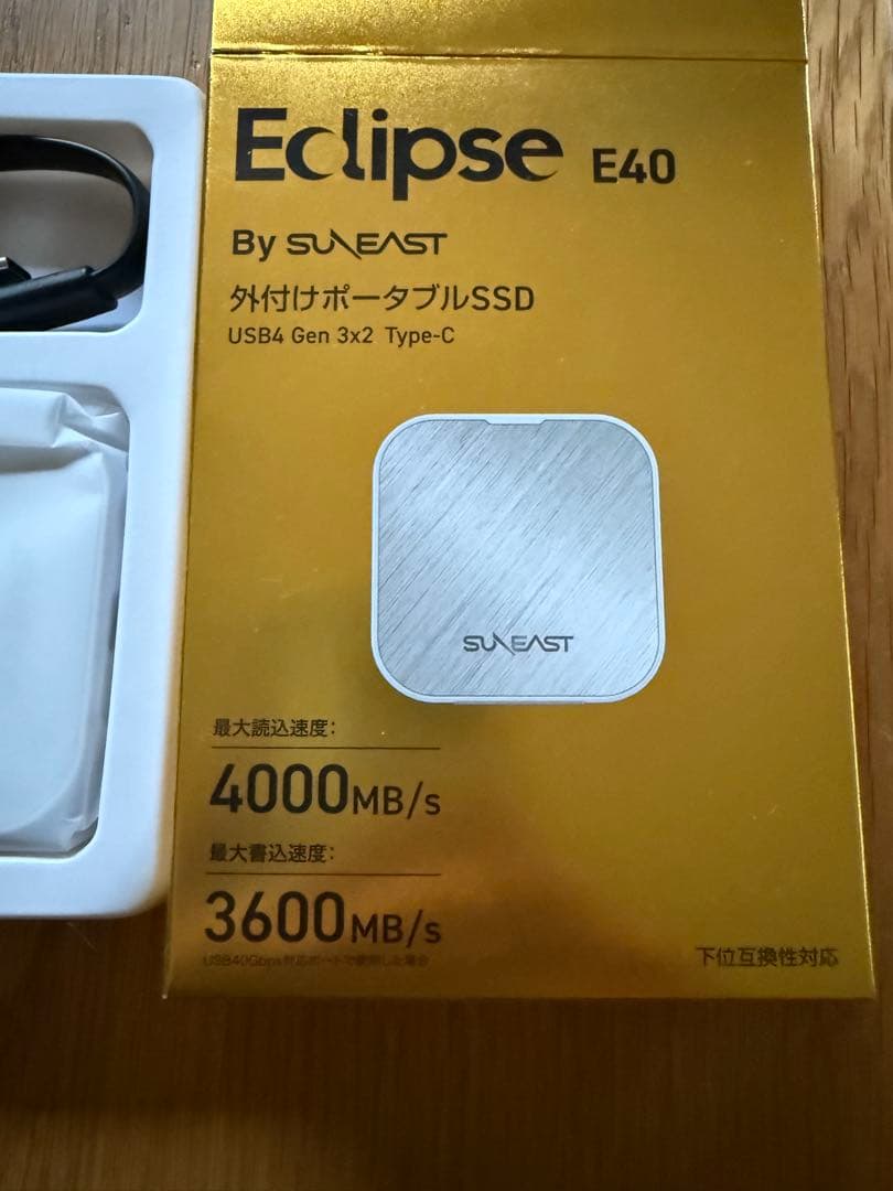 T.A　未使用　SUNEAST Eclipse E40 4TB