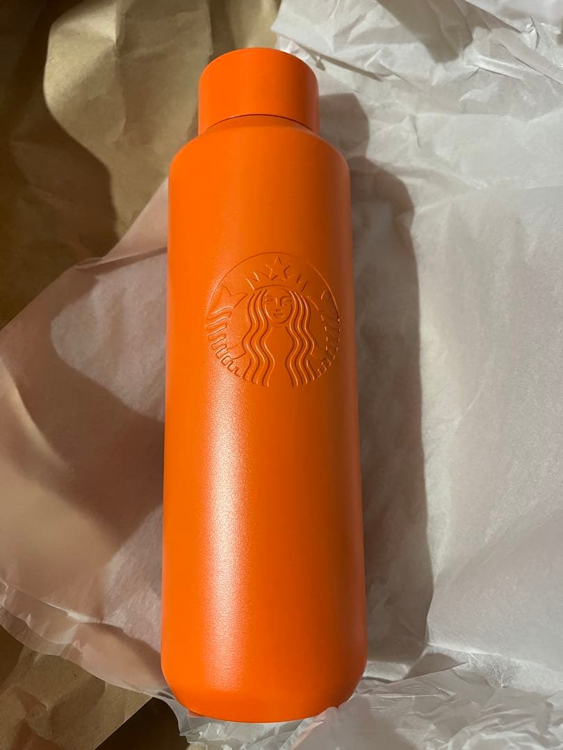 PORTER リサイクルステンレスボトル マットオレンジ 591ml