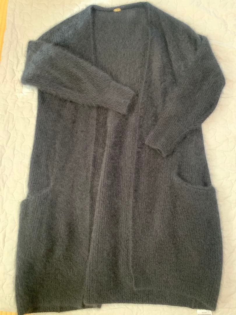 ドゥーズィエムロングカーディガン ブラック ！美品！