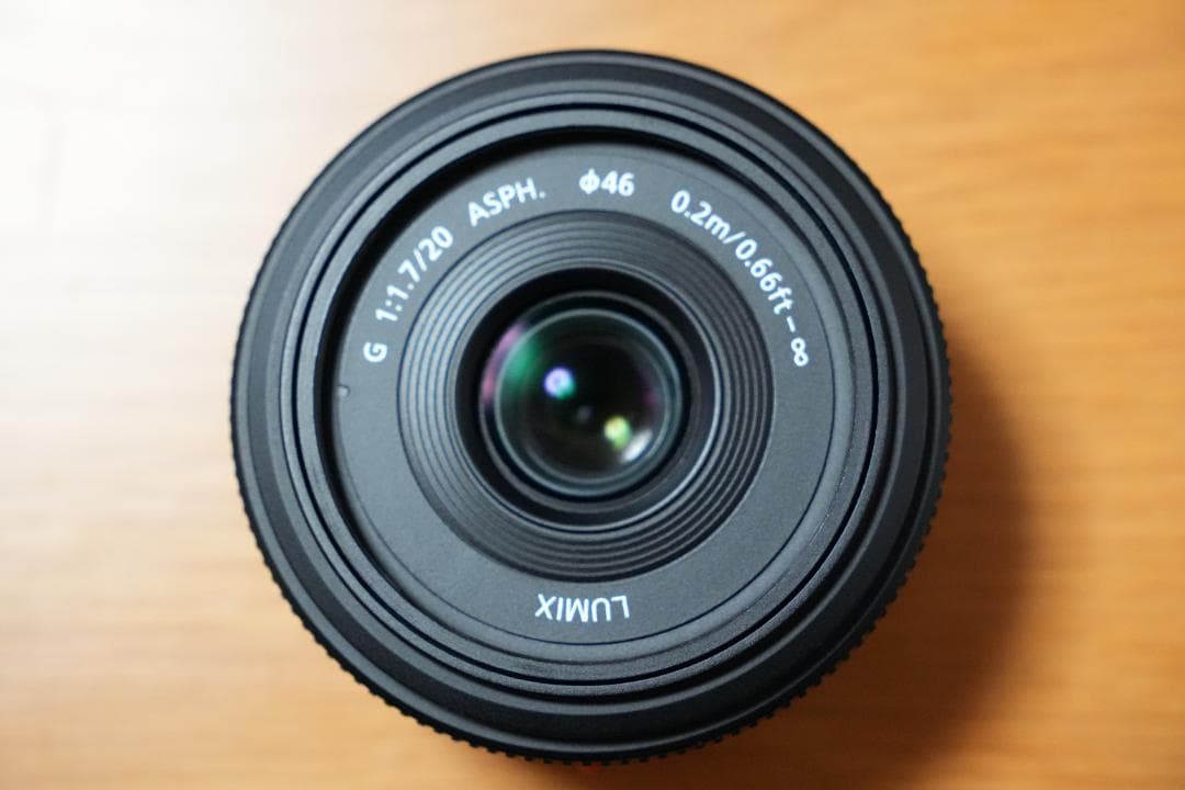 LUMIX 単焦点レンズ G 20mm F1.7 ASPH. H-H020