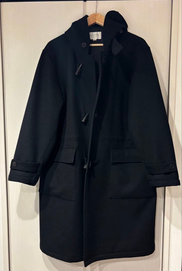STILL BY HAND メルトンシンサレートダッフルコート