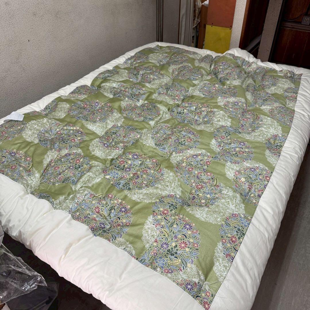 生地柄　掛け布団敷布団セ