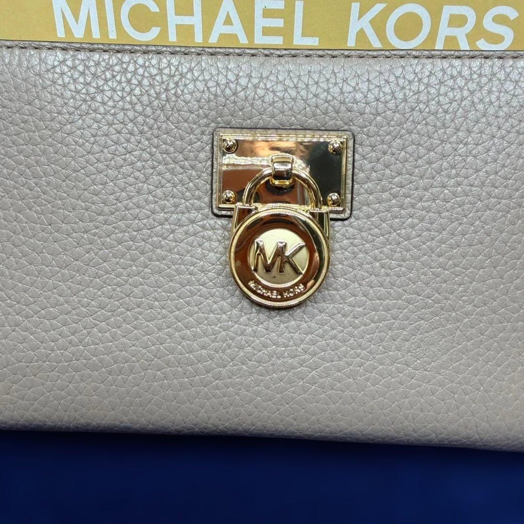 杏*※様 MICHAEL　KORS マイケルコースメタルロゴロングジップ長財布