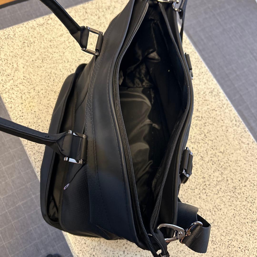 ルコック 二層式ボストンバッグ