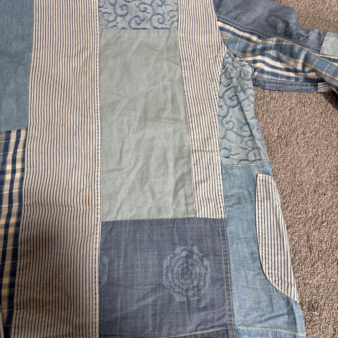 KAPITAL キャピタル 再構築 パッチワーク カバーオール