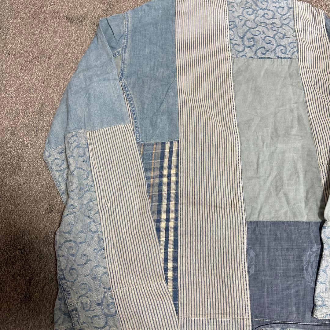 KAPITAL キャピタル 再構築 パッチワーク カバーオール