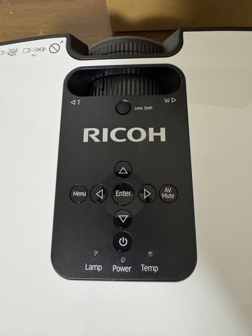 *美品*RICOH プロジェクター WX5462 ランプ 元箱付き