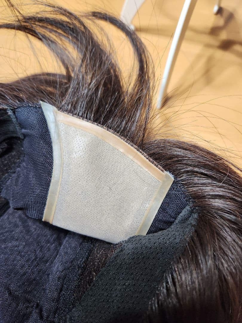 リネアストリア 天使のマニッシュショート人毛MIX ダークブラウン キャップ付