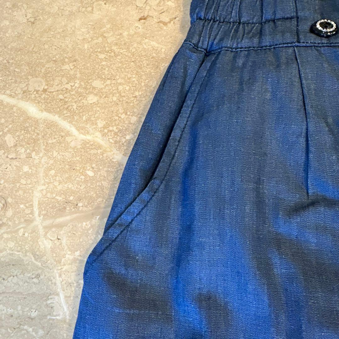 アナスイミニ 160【極美品】スカラ刺繍Tシャツ＆キュロット