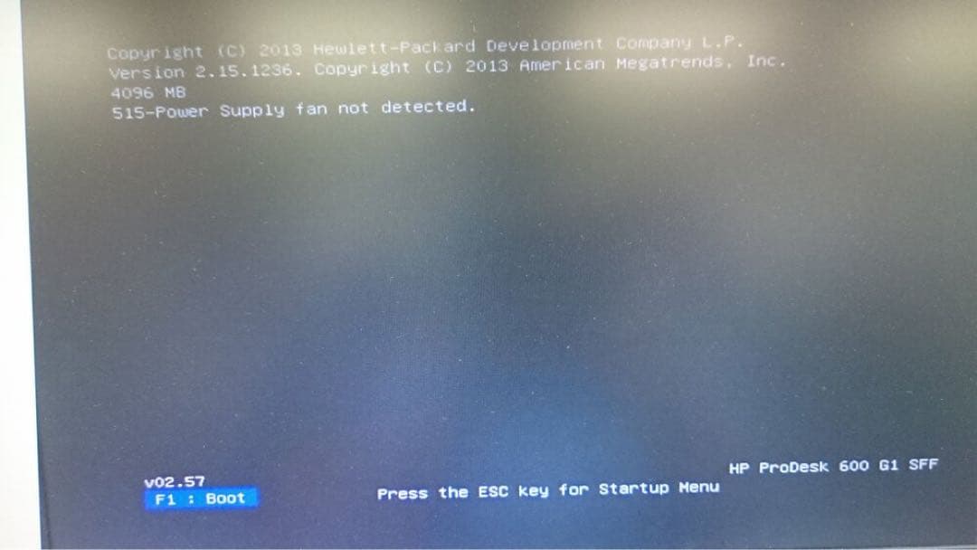 (ジャンク)4k HP メモリ16GB SSD Xeon