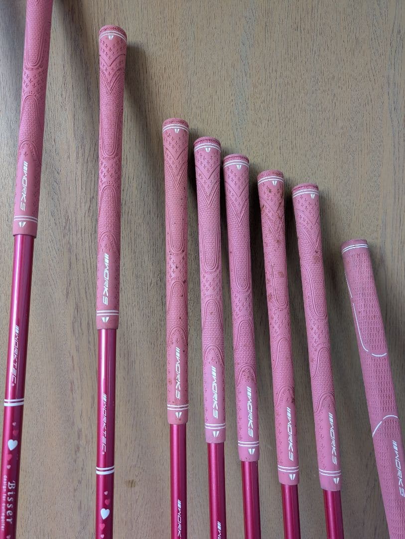 ワークスゴルフ Bisser レディースクラブ　9本セット　送料無料