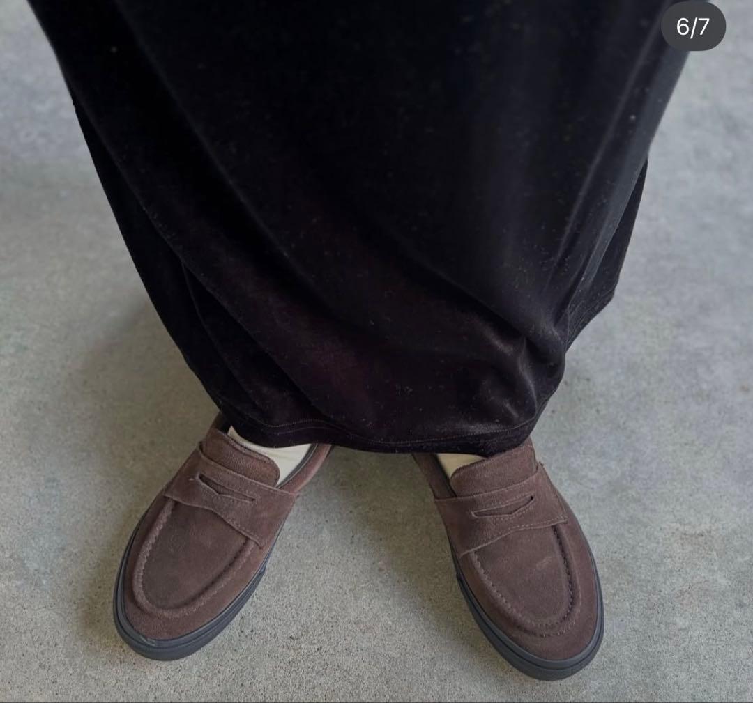 VANS ローファー ブラウン 24.0cm