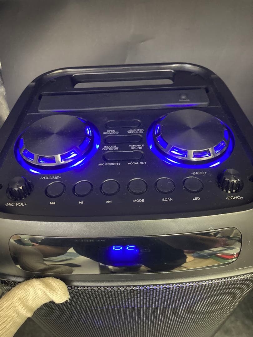 1480 アズマ ポータブル LDEパーティスピーカー GRV-PS70WA