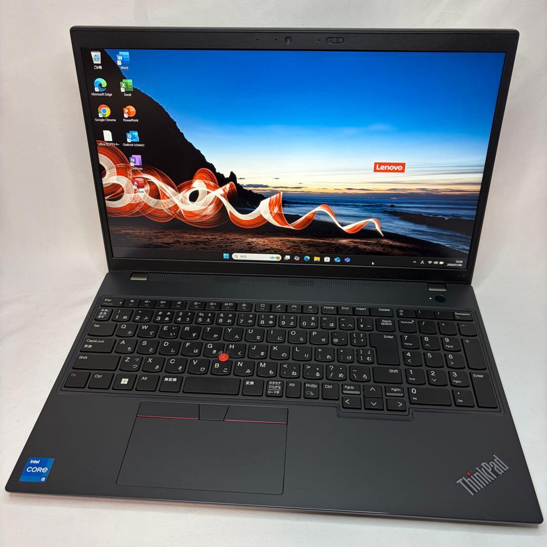 美品 ThinkPad L15 Gen3 第12世代 i5 16GB オフィス
