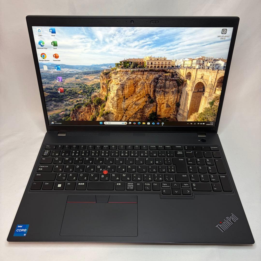 美品 ThinkPad L15 Gen3 第12世代 i5 16GB オフィス